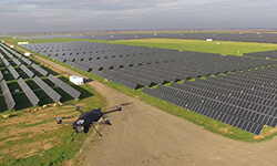 Can Robotic Aerial Security help inspect solar facilities?